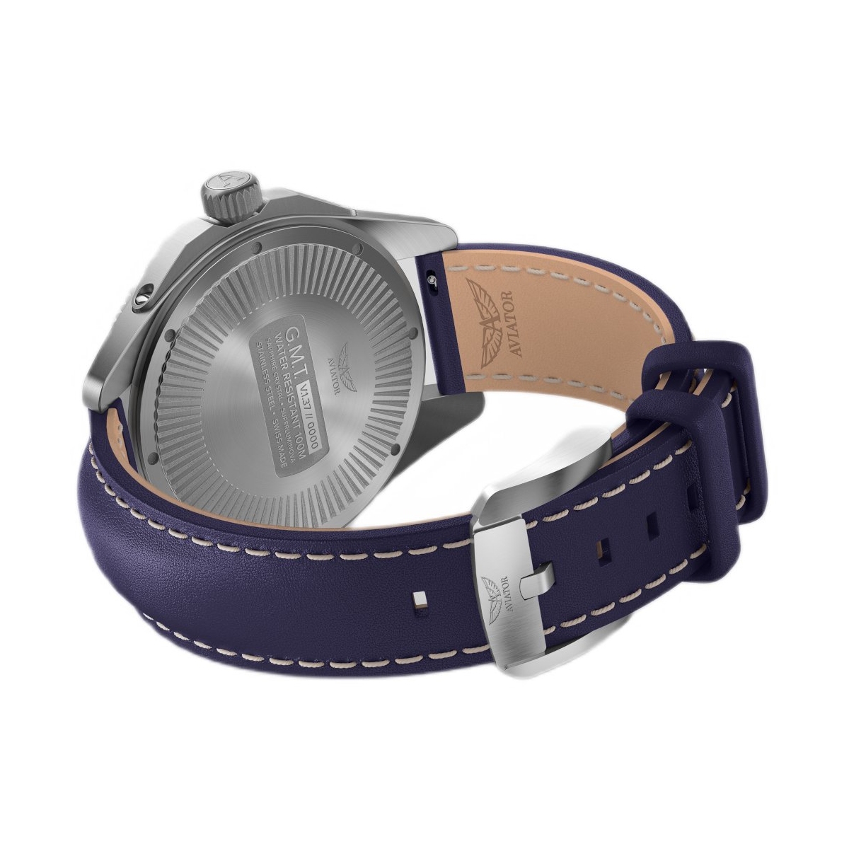 ZEGAREK AVIATOR AIRACOBRA GMT