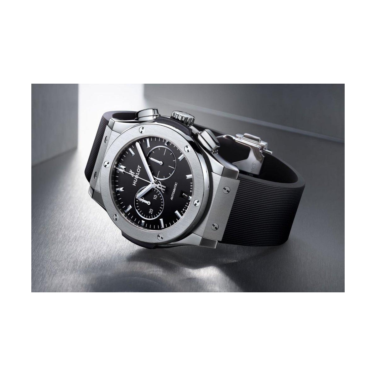 ZEGAREK HUBLOT CLASSIC FUSION CHRONOGRAPH TITANIUM