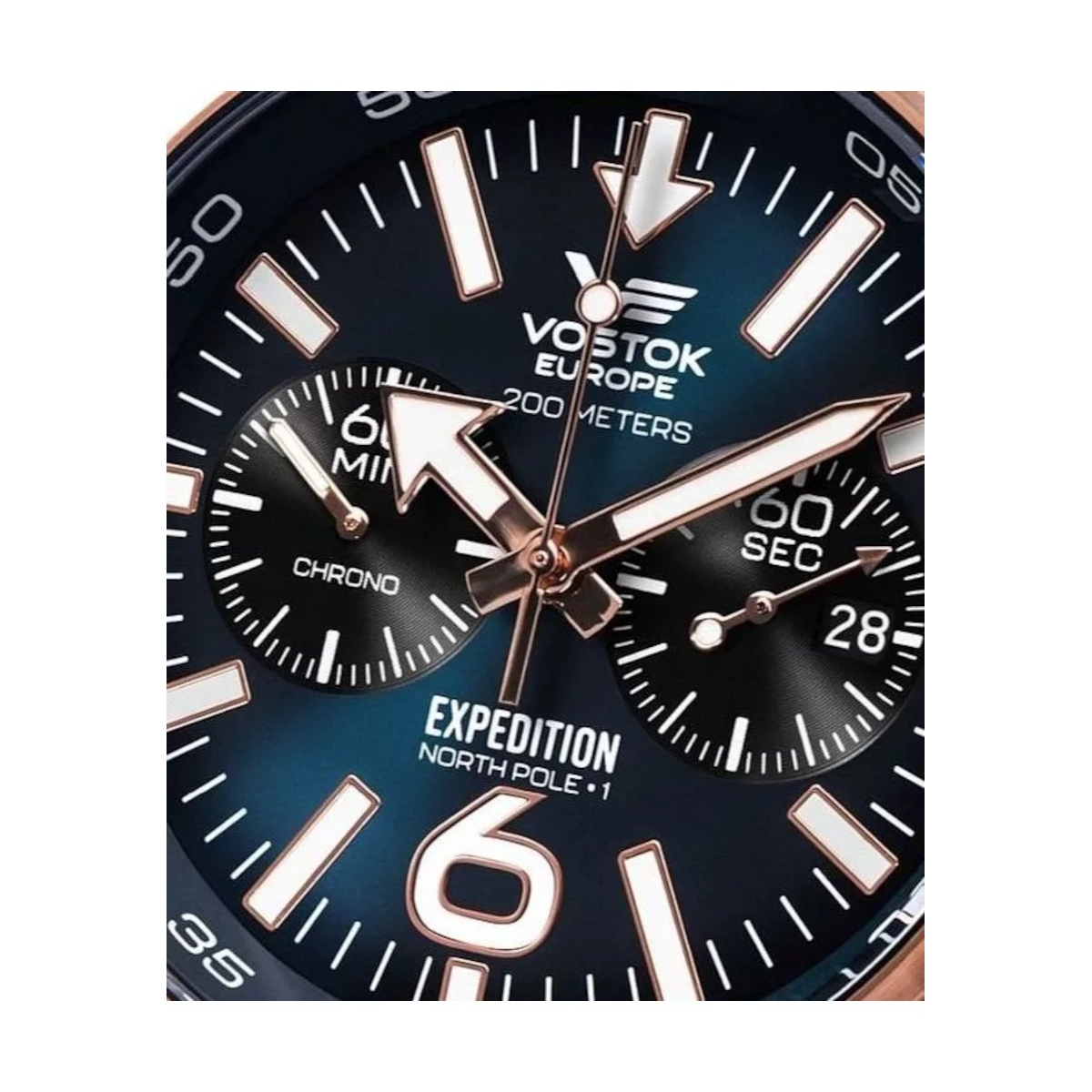 ZEGAREK VOSTOK EUROPE EXPEDITION NORTH POLE 1 CHRONO