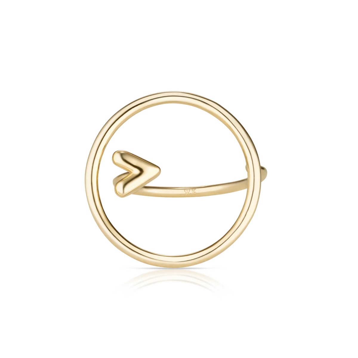 Pierścionek srebrny Longplay