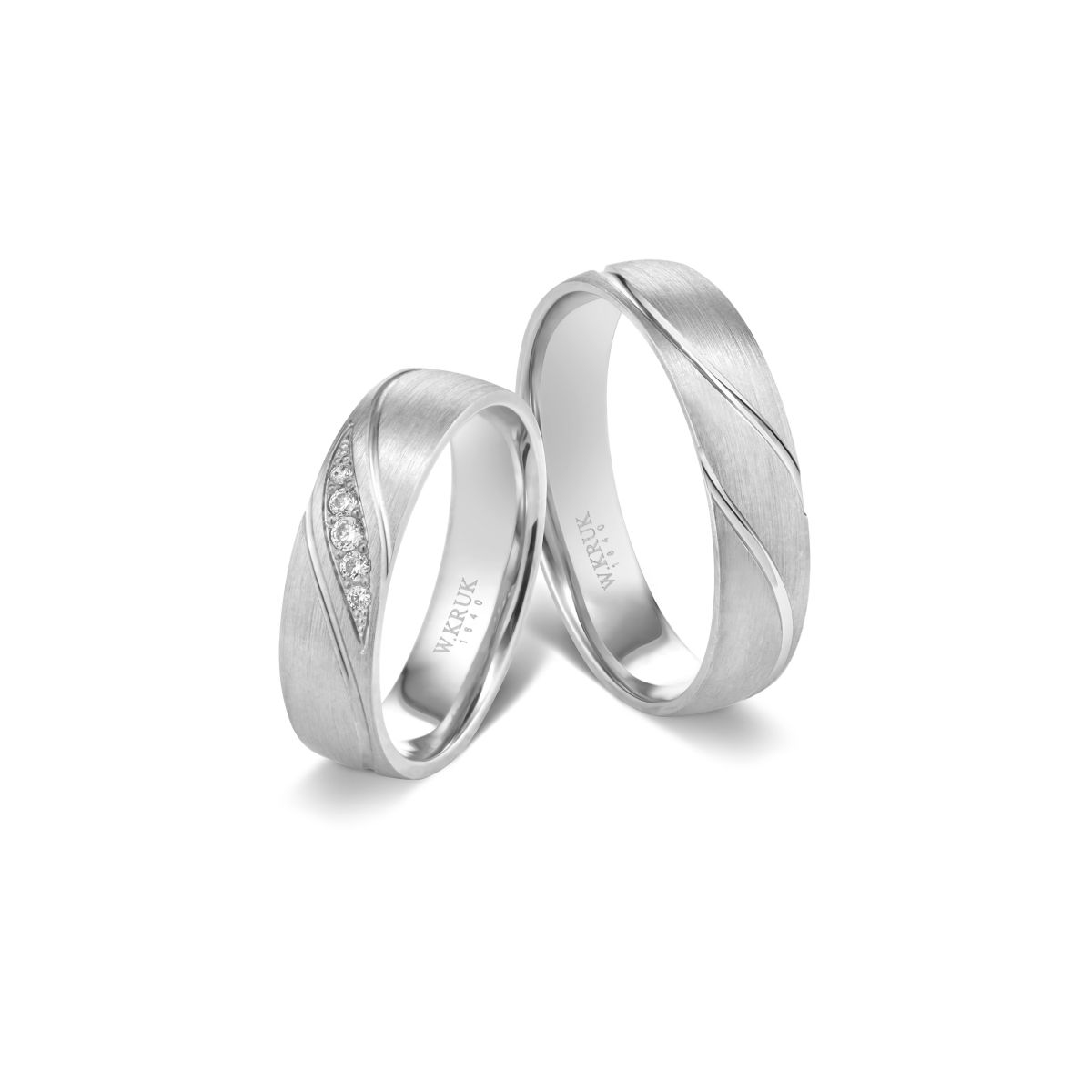 Obrączka złota BOLLETA męska