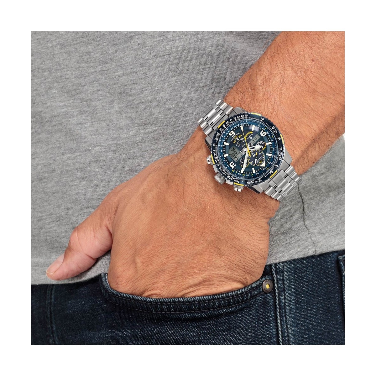 ZEGAREK CITIZEN PROMASTER SKYHAWK ''BLUE ANGELS''