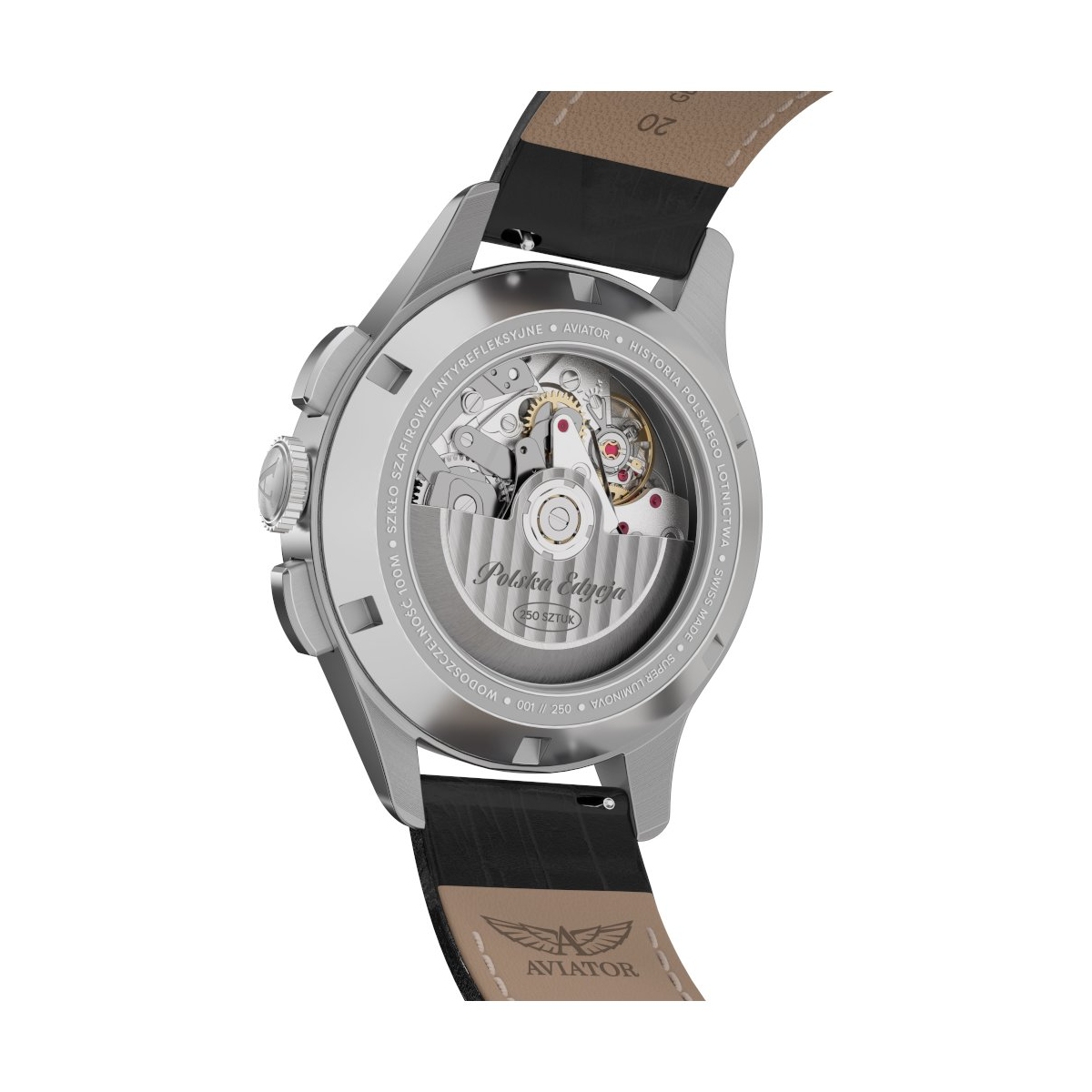 ZEGAREK AVIATOR HERITAGE CHRONOGRAPH TRIMETER POLISH LIMITED EDITION