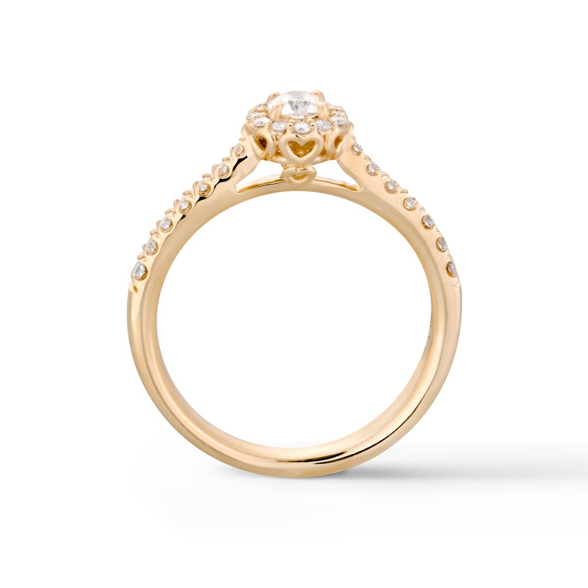 Pierścionek złoty Recarlo