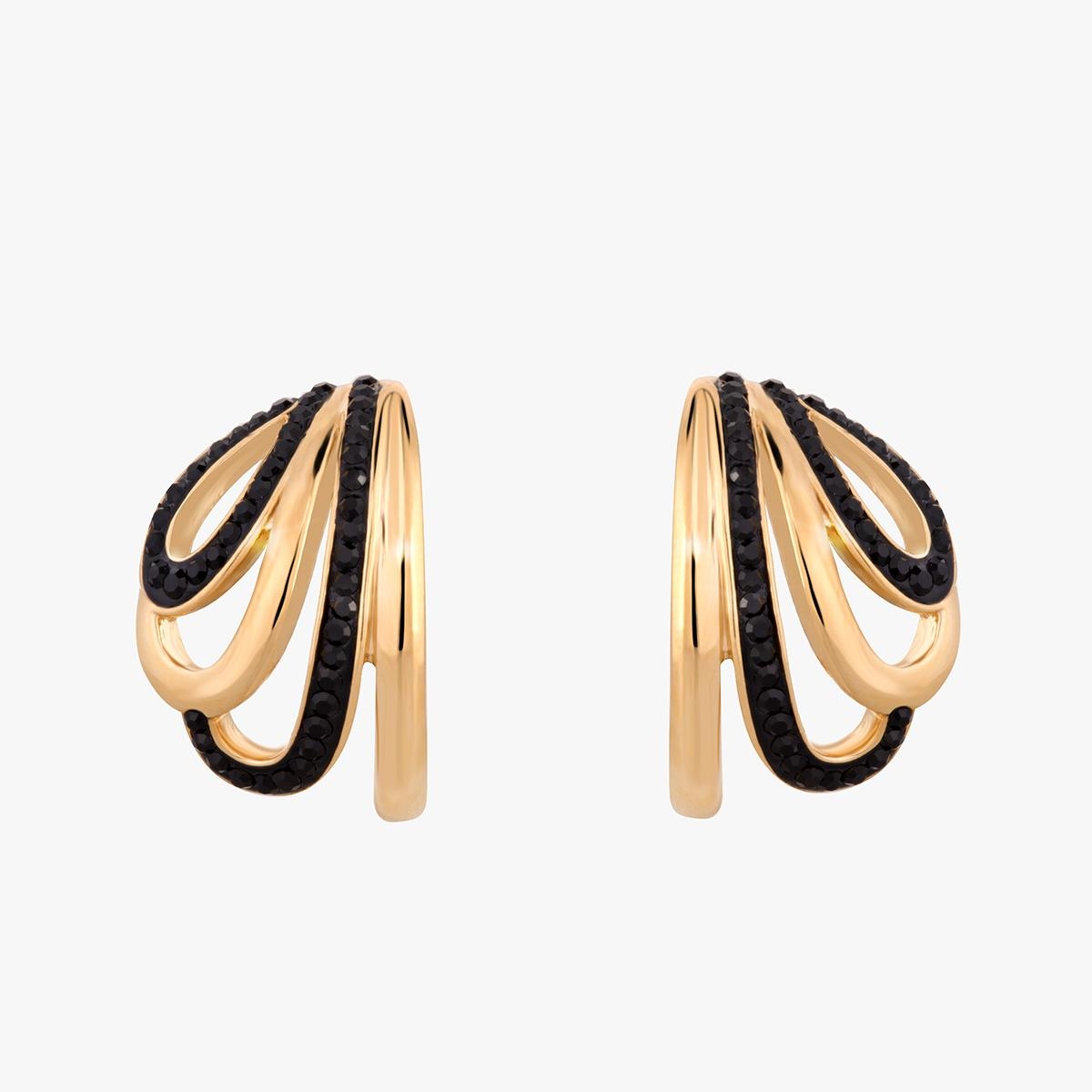 Kolczyki Golden Noir Picky Pica Vesper