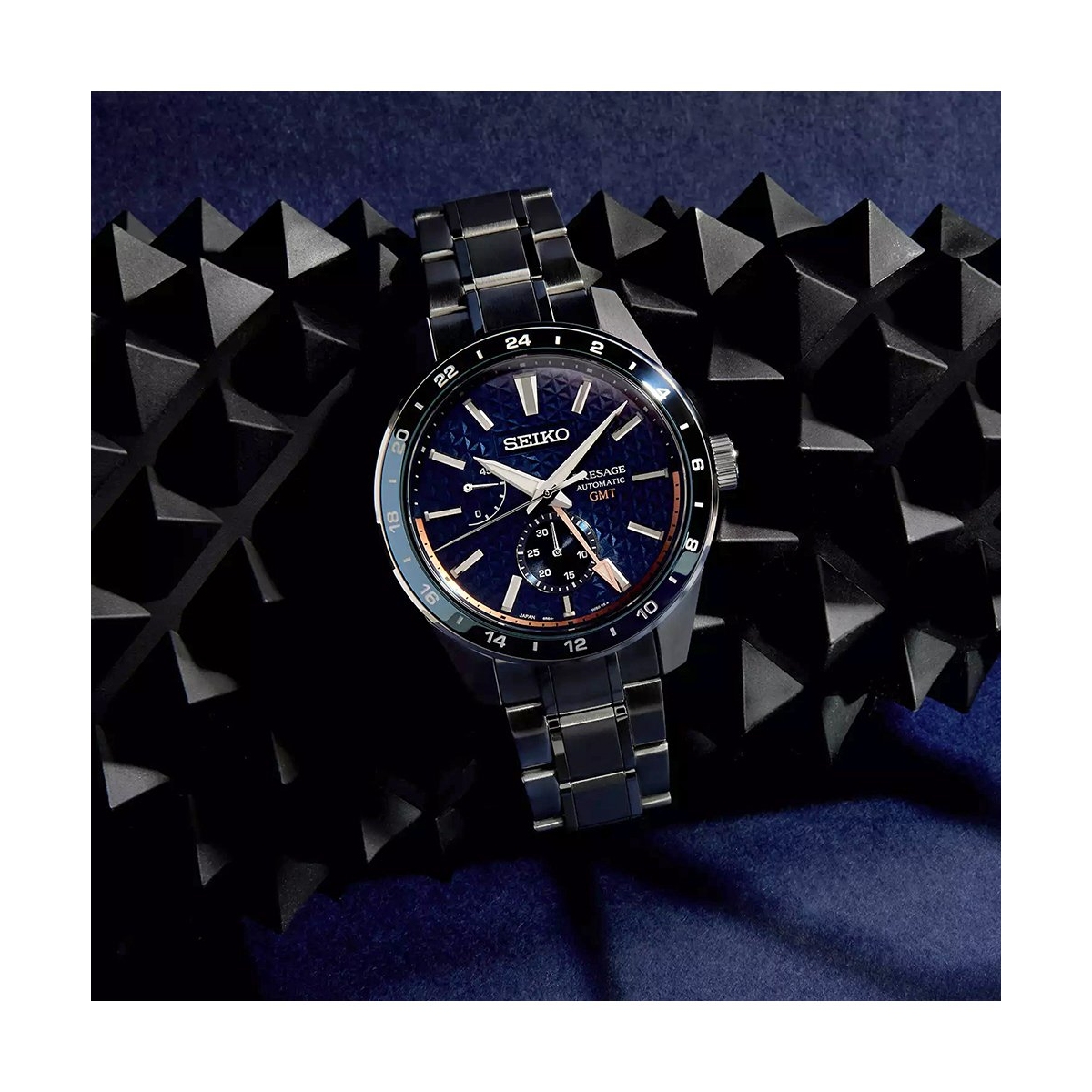 ZEGAREK SEIKO PRESAGE SHARP EDGED SERIES GMT