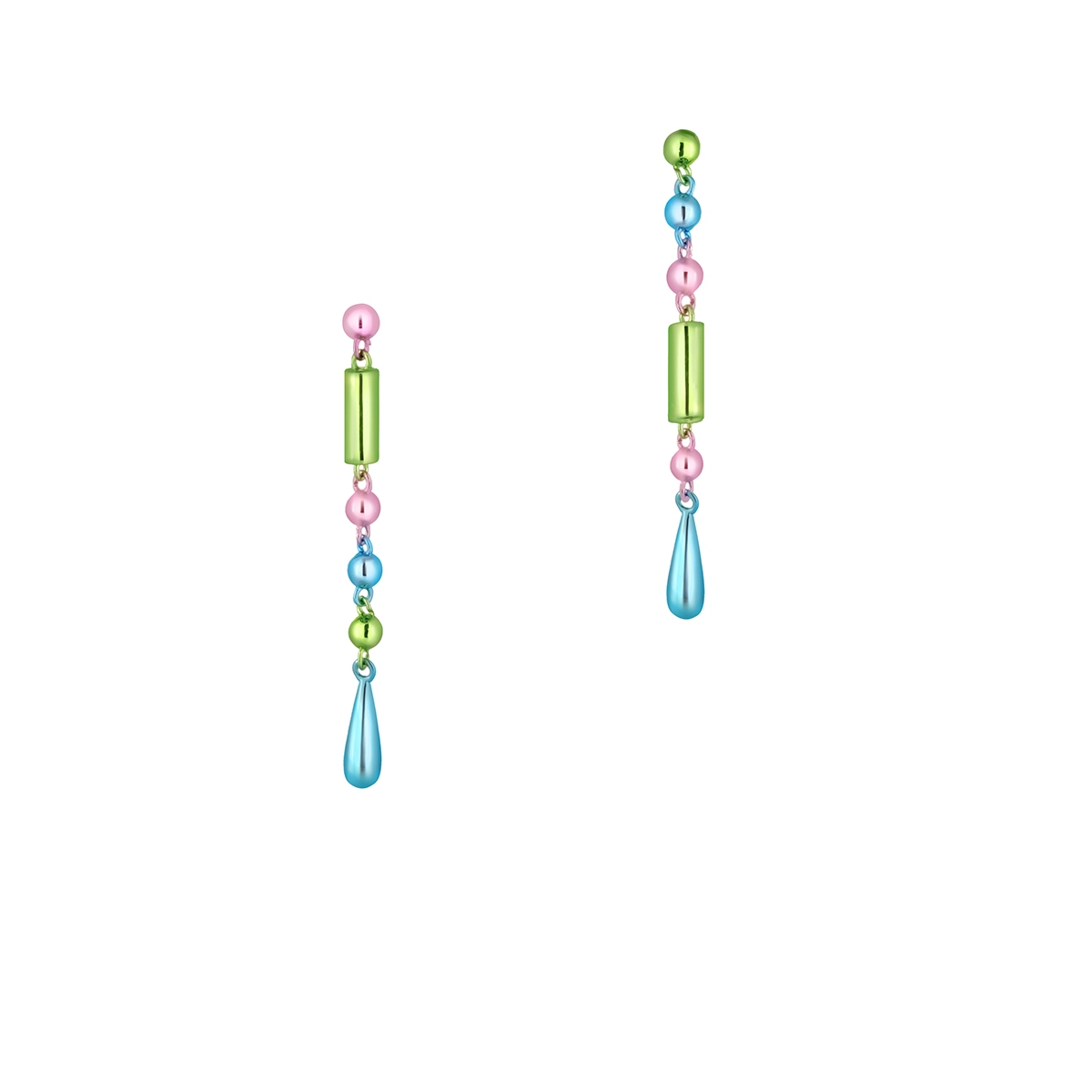 Kolczyki Color Drops Princess Club