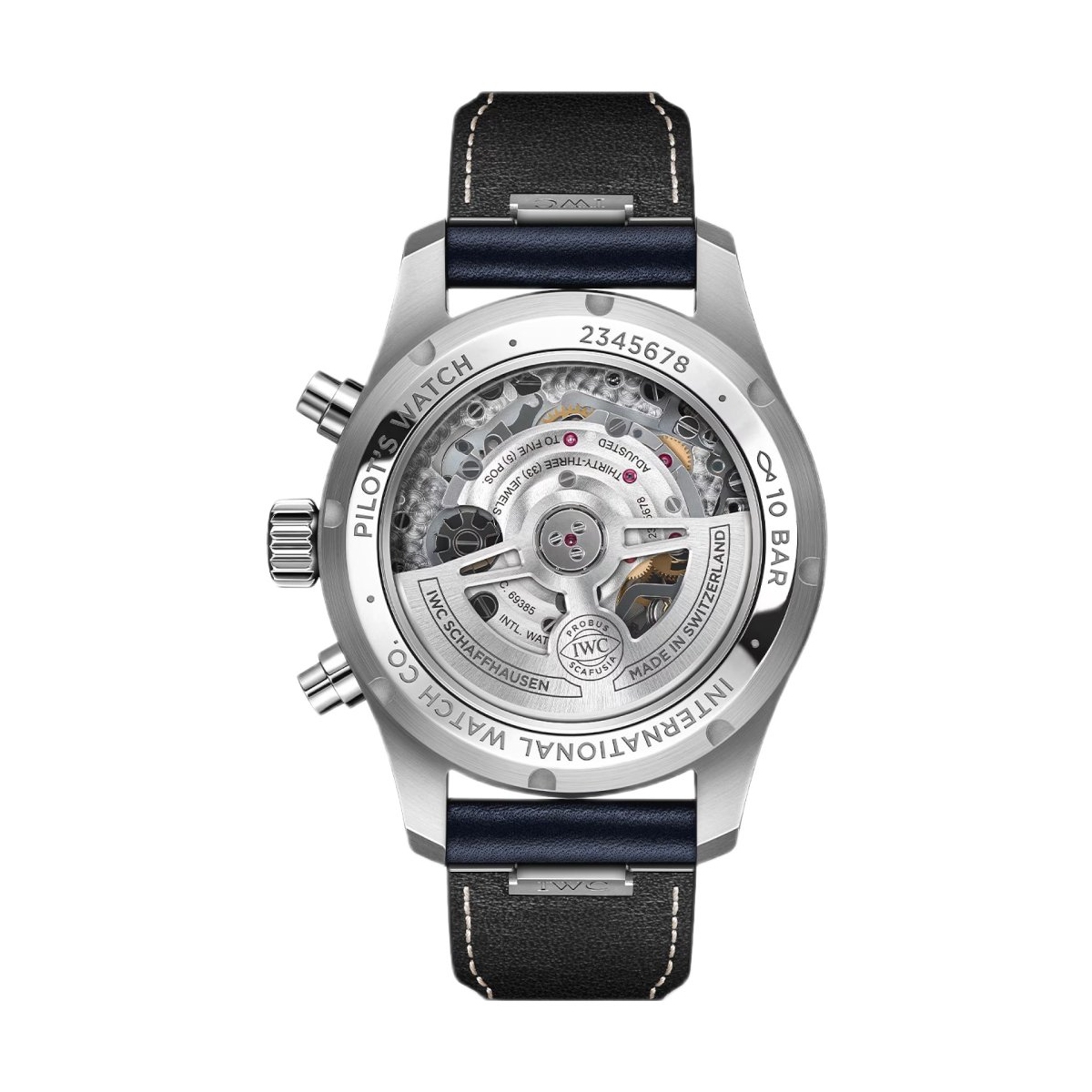 ZEGAREK IWC SCHAFFHAUSEN PILOT'S AUTOMATIC CHRONOGRAPH