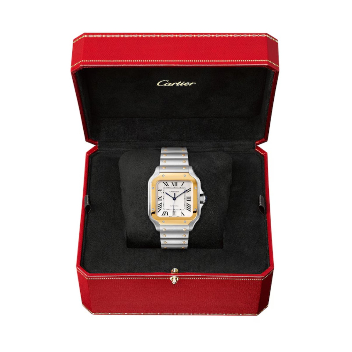 ZEGAREK CARTIER SANTOS DE CARTIER L