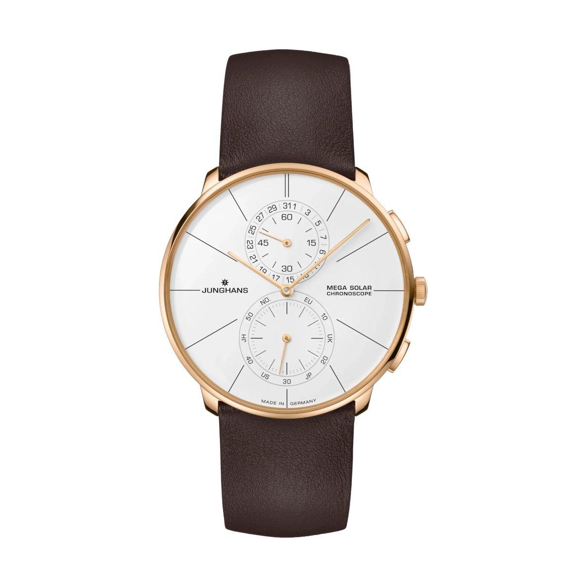 ZEGAREK JUNGHANS MEISTER FEIN CHRONOSCOPE MEGA SOLAR