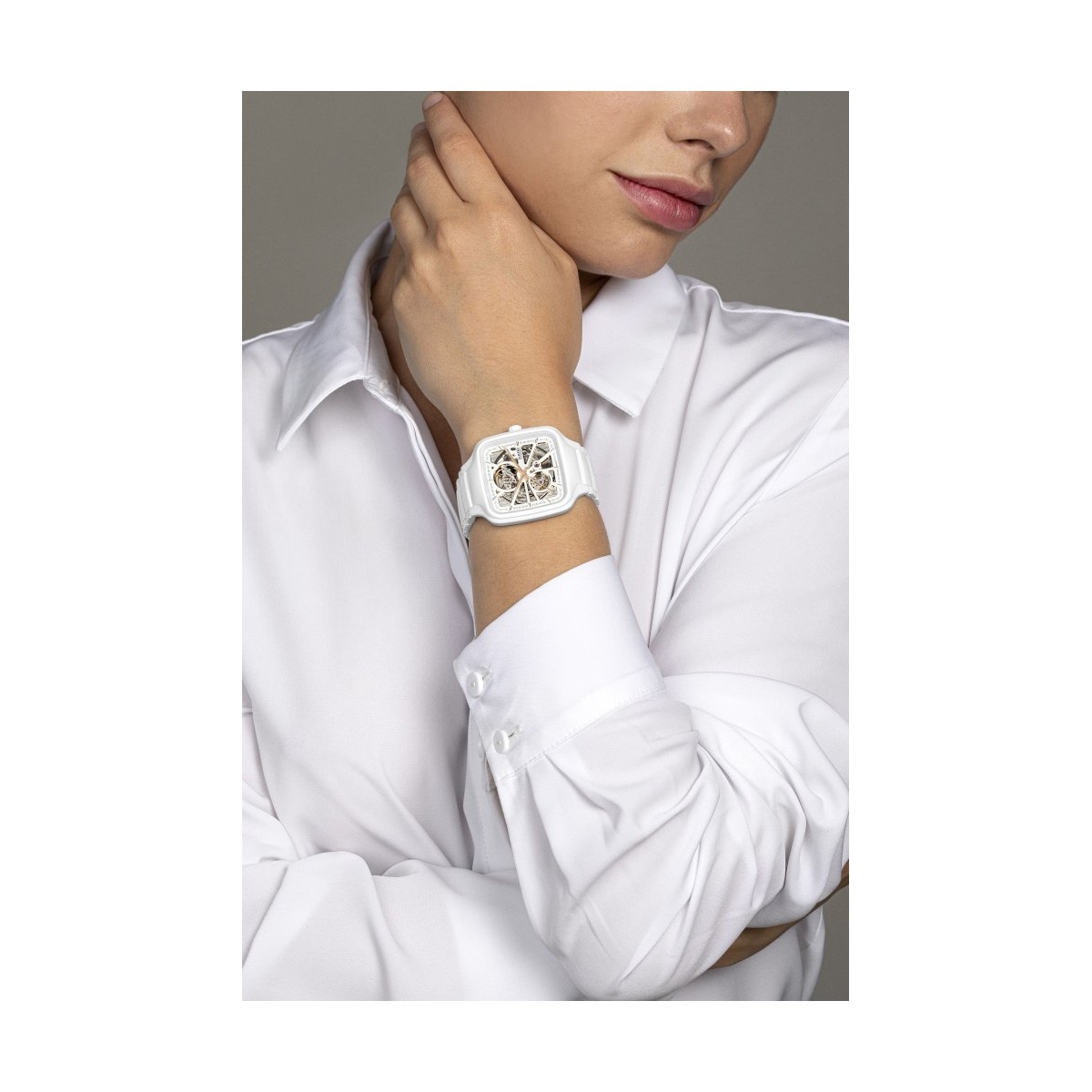 ZEGAREK RADO True Square Automatic Open Heart