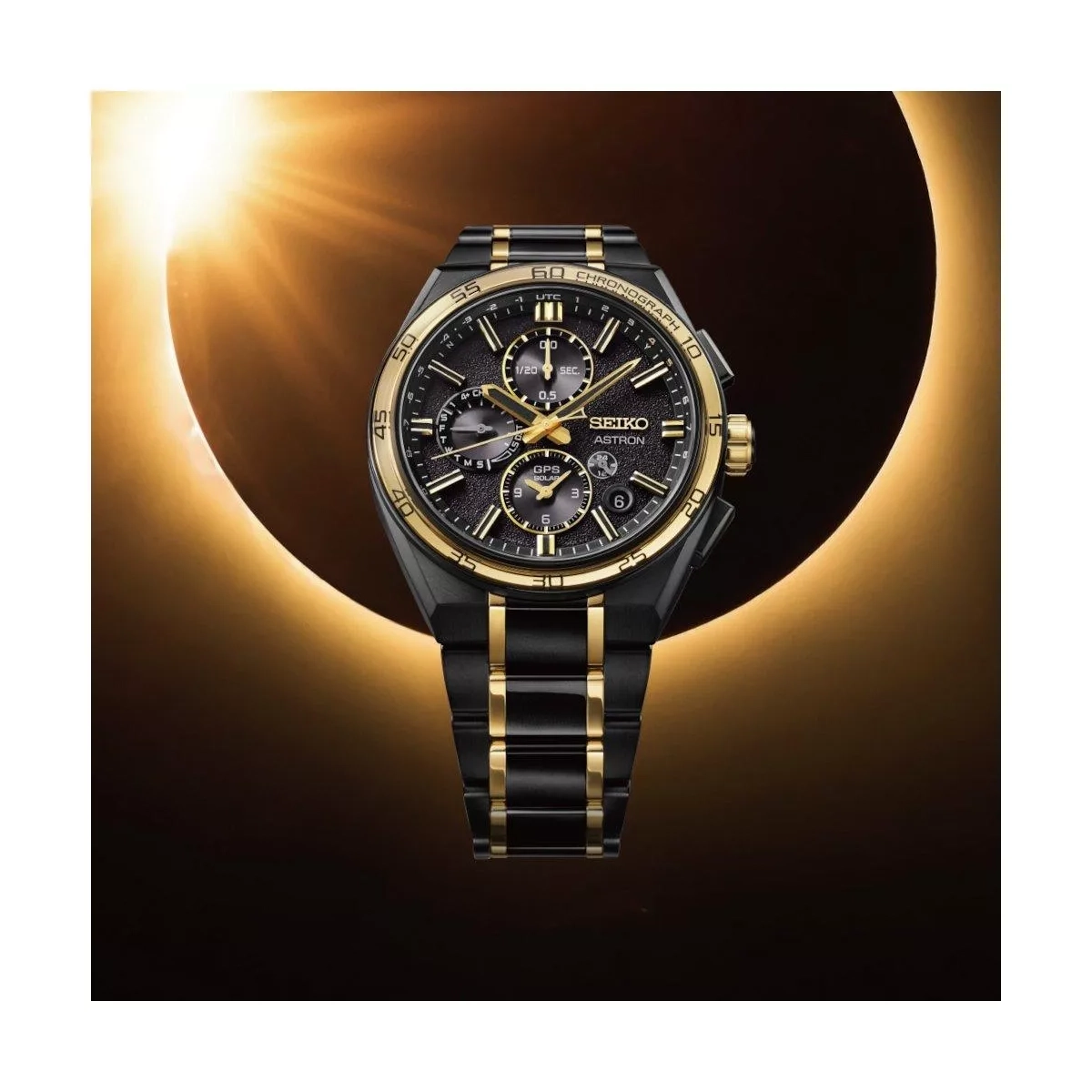 ZEGAREK SEIKO ASTRON SOLAR ECPLIPSE 145TH ANNIVERSARY LIMITED EDITION