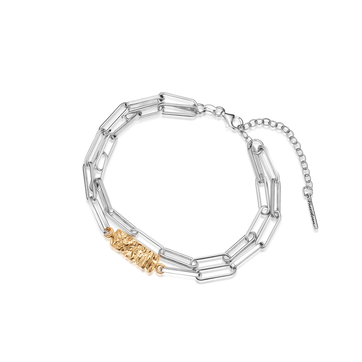 Bransoleta srebrna FREEDOM ELEMENTS