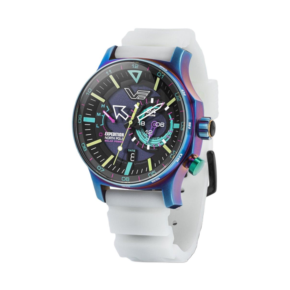 ZEGAREK VOSTOK EUROPE EXPEDITION NORTH POLE 1 POLAR LIGHT SOLAR