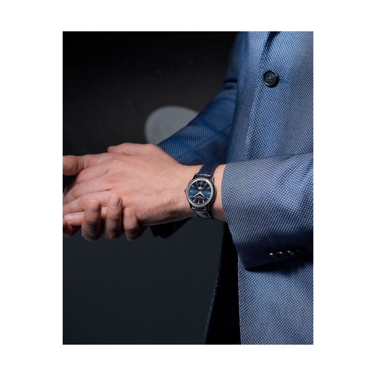 ZEGAREK FREDERIQUE CONSTANT CLASSICS MONETA MOONPHASE