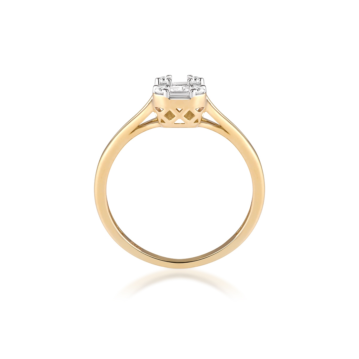 Pierścionek złoty W.KRUK