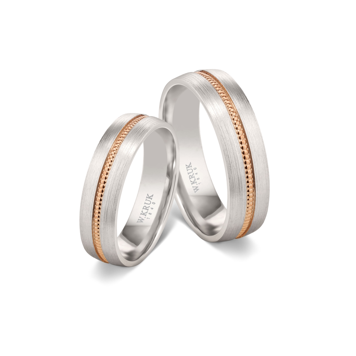 Komplet obrączek złotych HARMONY