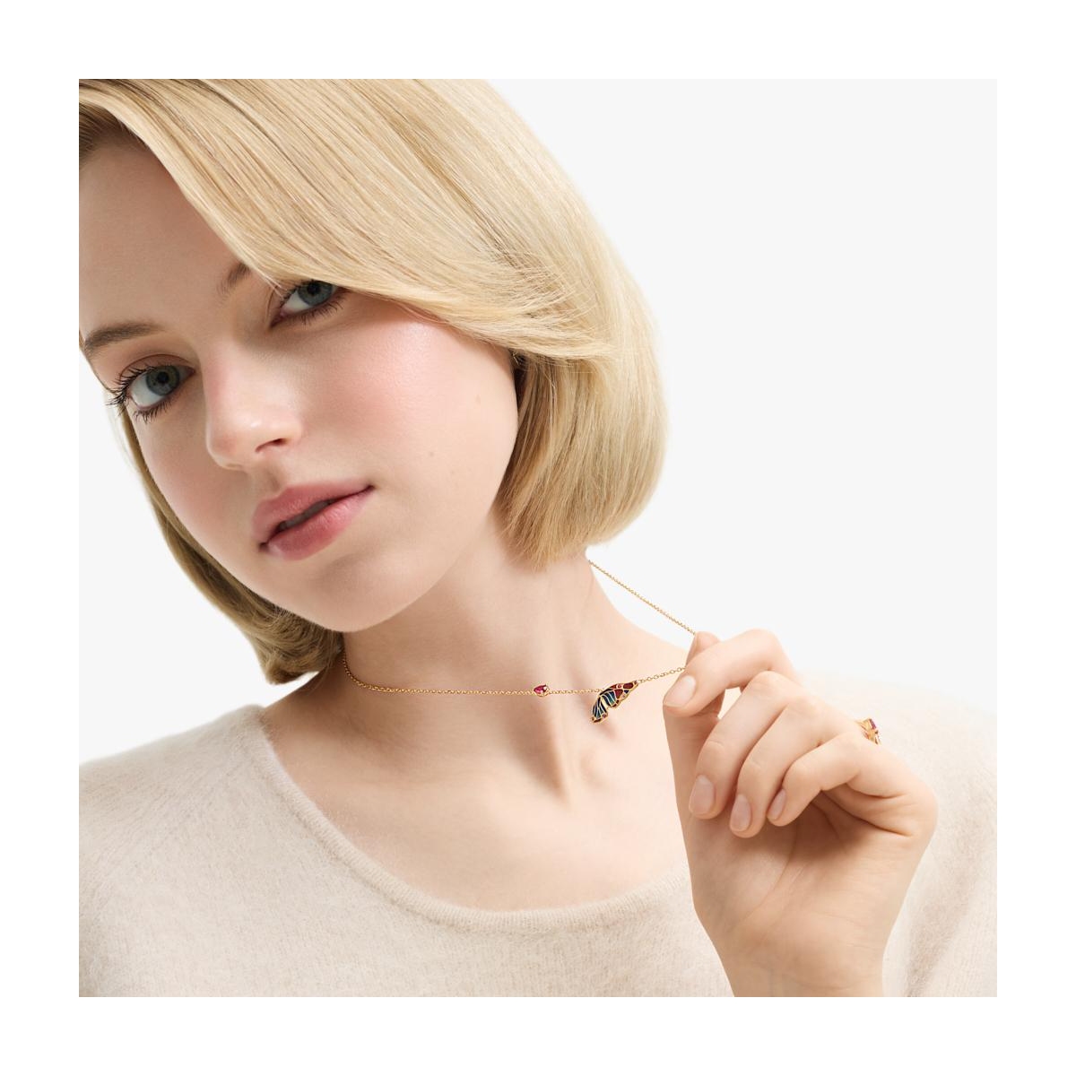 Naszyjnik srebrny Imaginarium