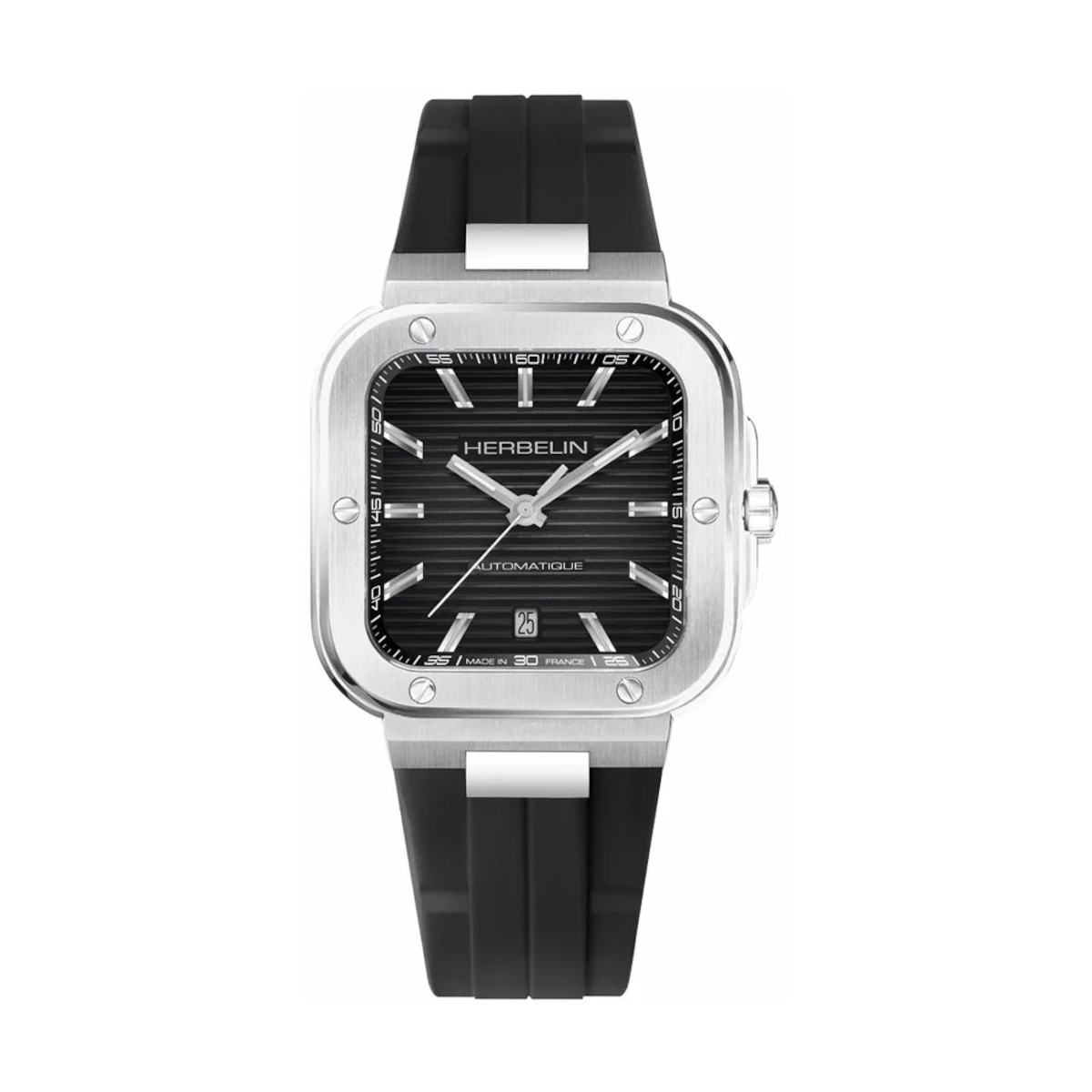 ZEGAREK HERBELIN CAP CAMARAT SQUARE AUTOMATIC