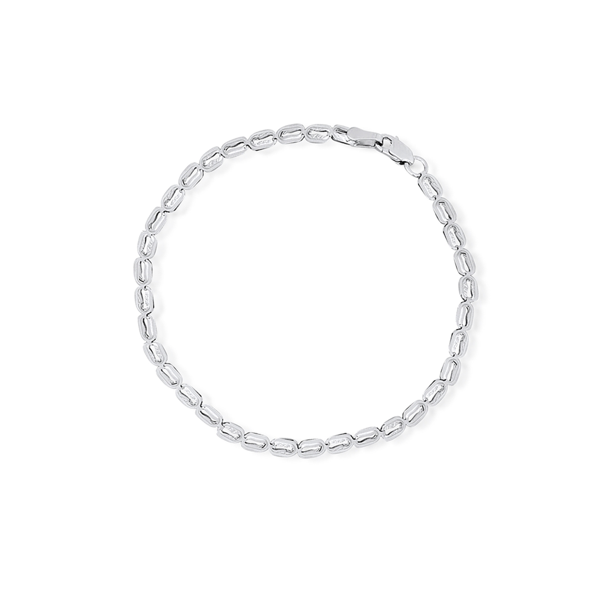 Bransoleta białe złoto