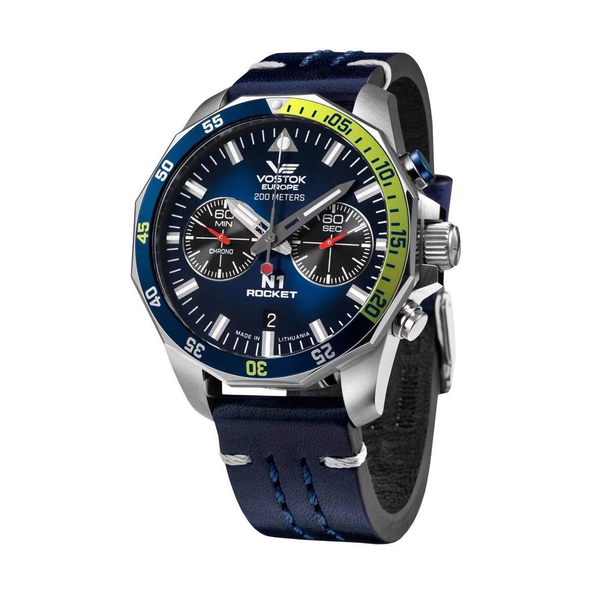 ZEGAREK VOSTOK EUROPE ROCKET N-1 CHRONO