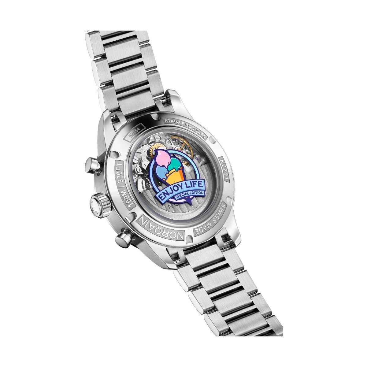 ZEGAREK NORQAIN FREEDOM CHRONOGRAPH ''ENJOY LIFE'' SPECIAL EDITION