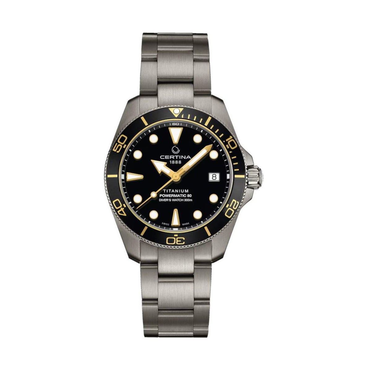 ZEGAREK CERTINA DS ACTION DIVER 38MM POWERMATIC 80