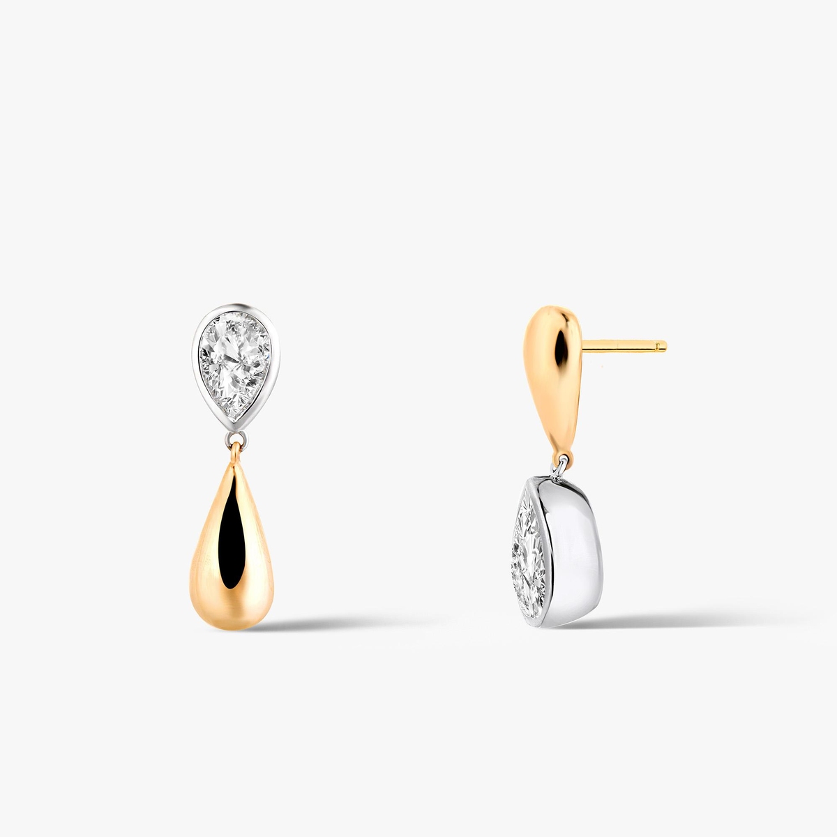 Kolczyki złote Nuova