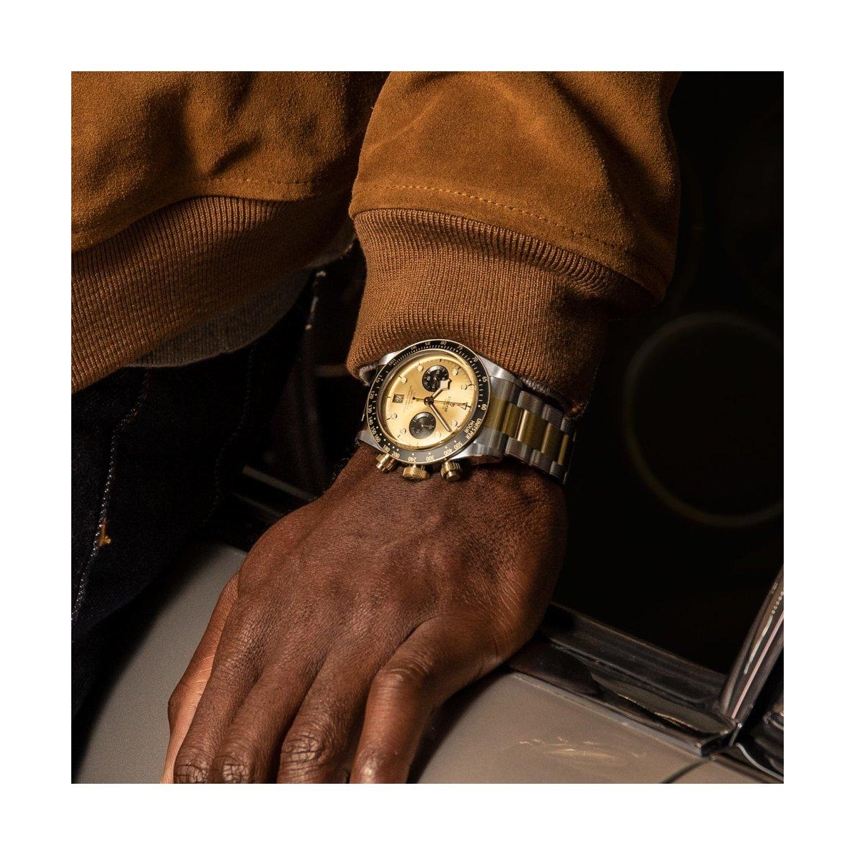 TUDOR BLACK BAY CHRONO S&G