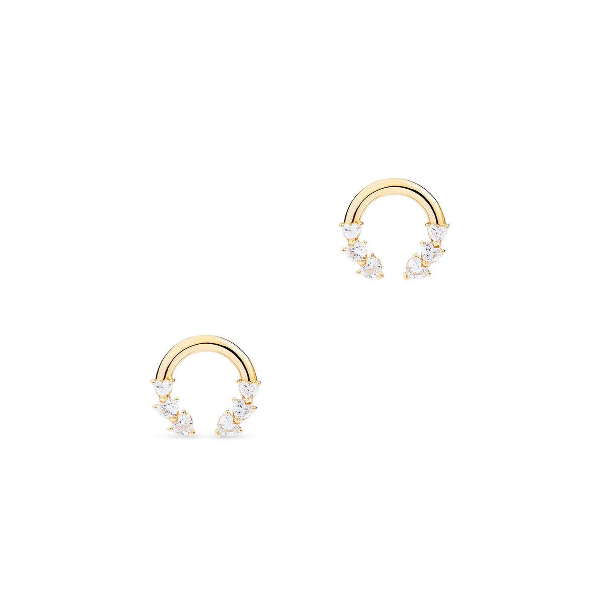 Kolczyki złote Recarlo