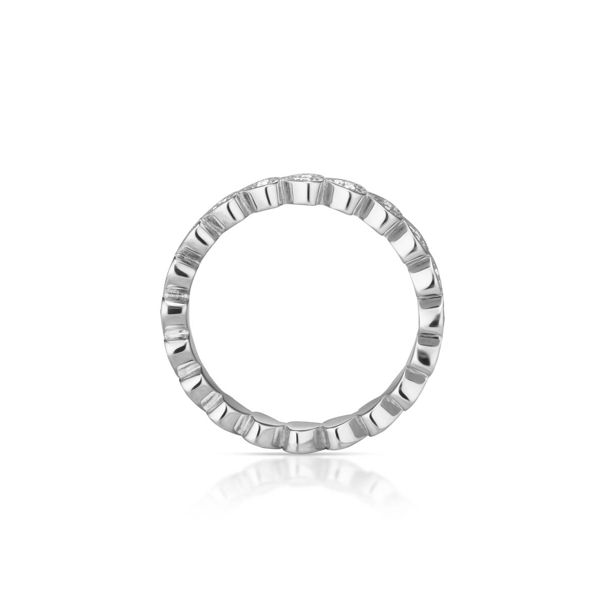 Pierścionek srebrny W.KRUK