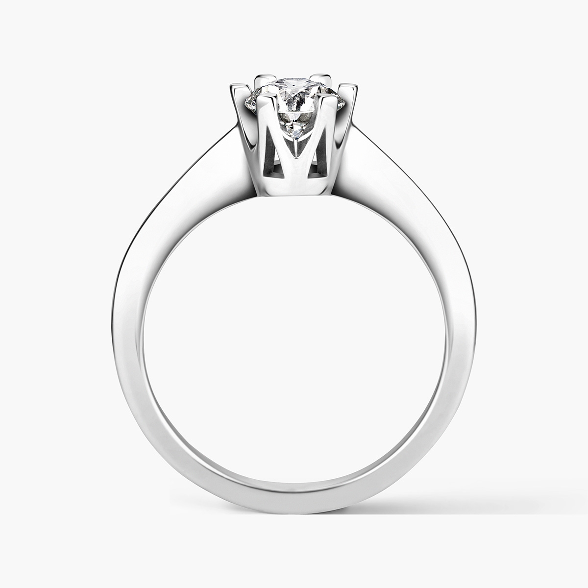 Pierścionek zaręczynowy złoty Jedyny