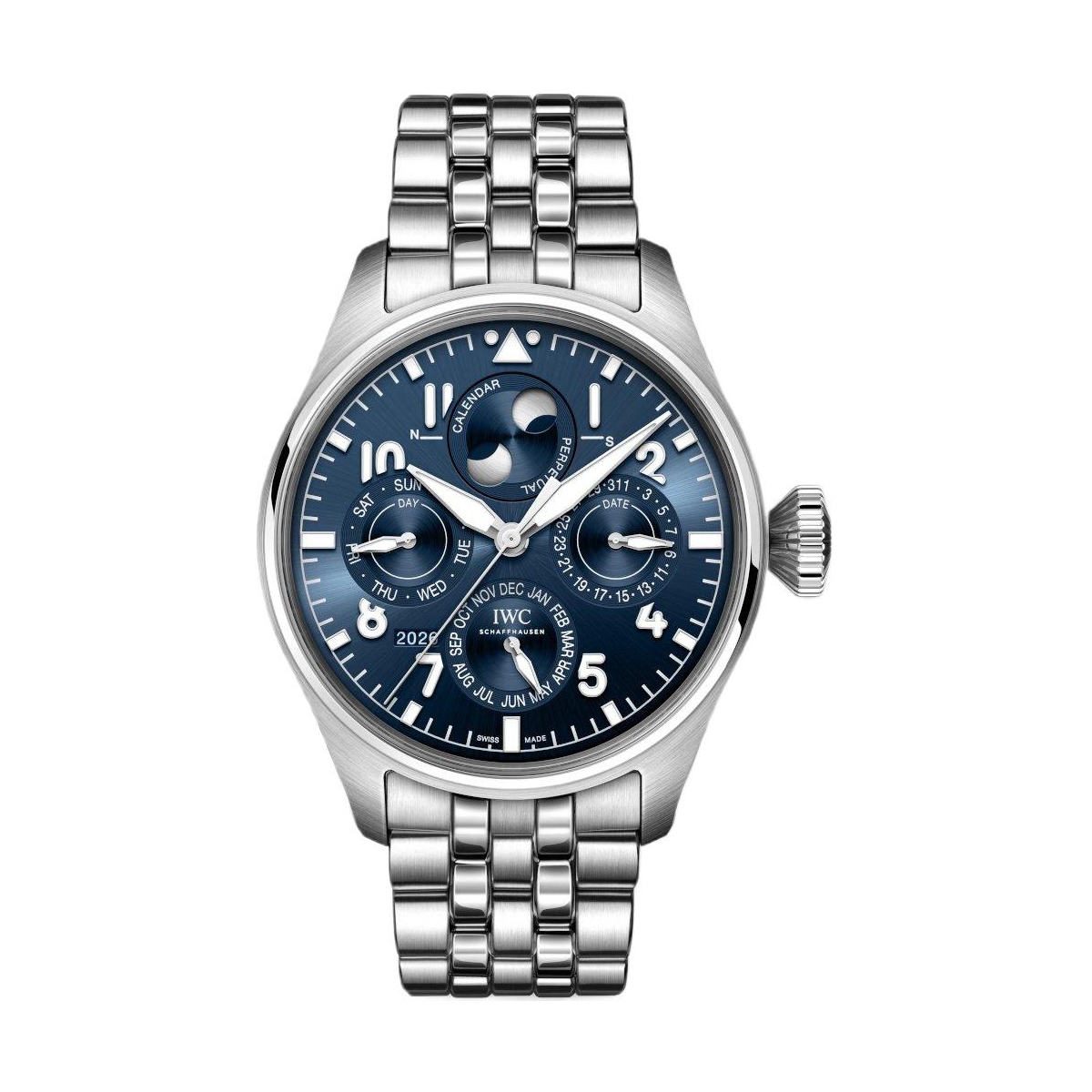ZEGAREK IWC SCHAFFHAUSEN BIG PILOT'S PERPETUAL CALENDAR PROSET LE PETIT PRINCE