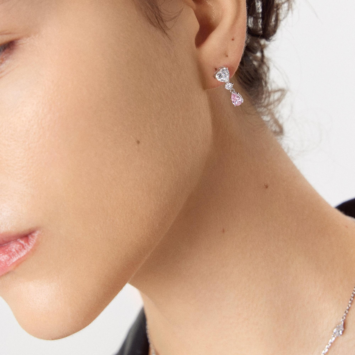 Kolczyki srebrne z cyrkoniami Ceremonials