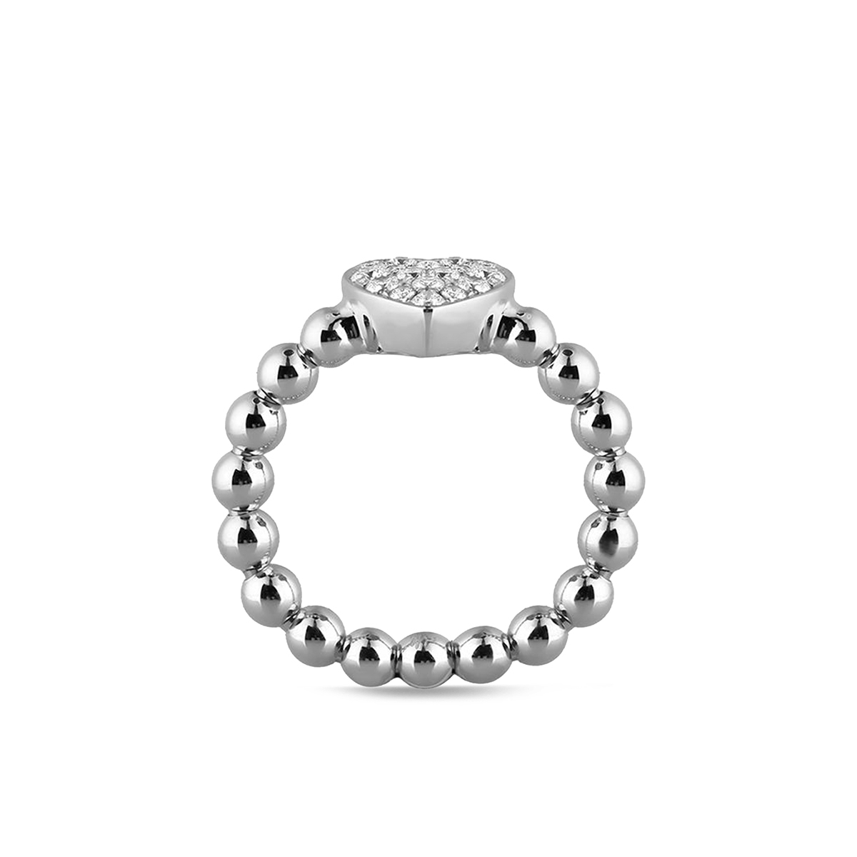 Pierścionek białe złoto HULCHI BELLUNI