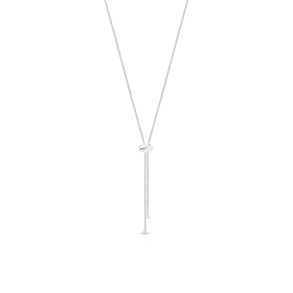 Naszyjnik srebrny krawatka