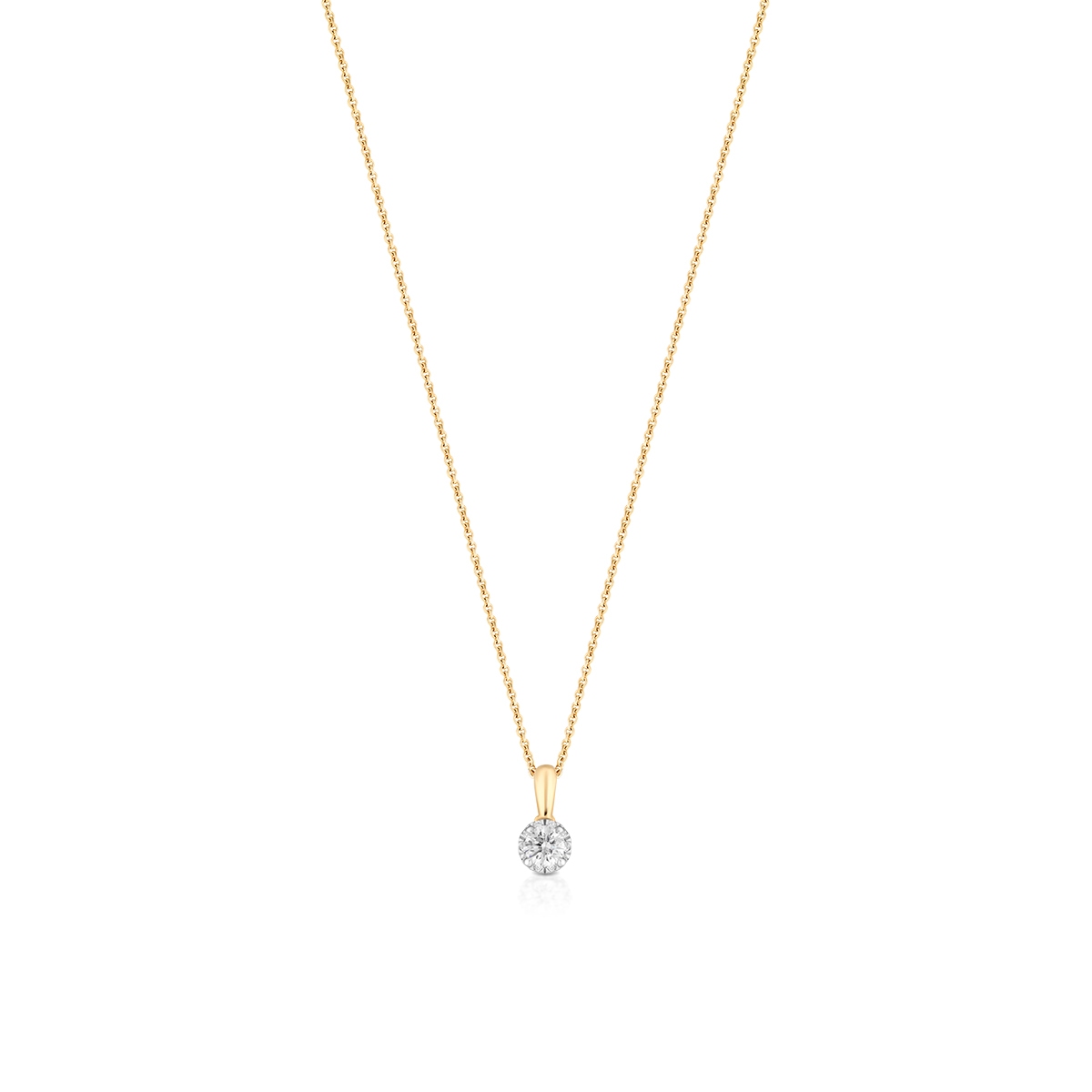 Wisiorek z brylantem