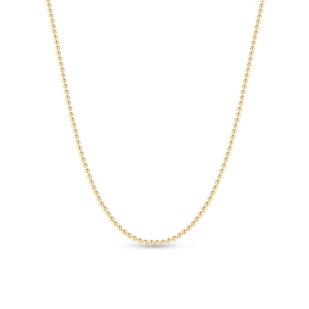 Łańcuszek złoty kulka