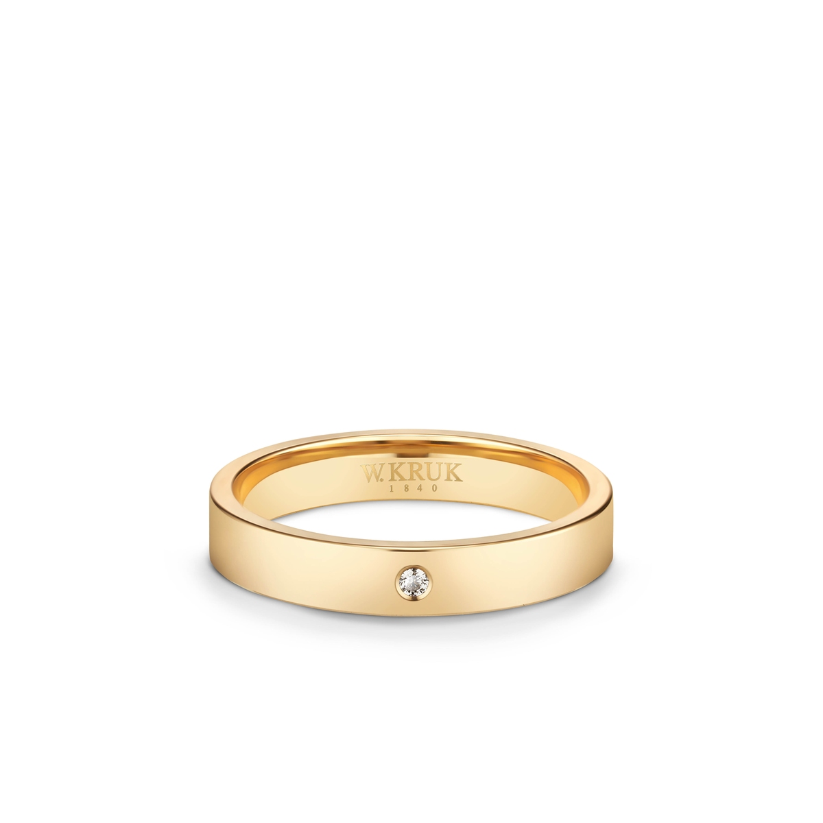 Komplet obrączek złotych AURORA