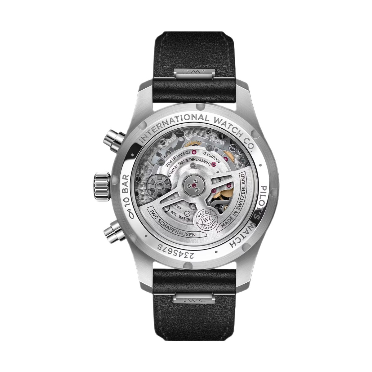 ZEGAREK IWC SCHAFFHAUSEN PILOT'S AUTOMATIC CHRONOGRAPH