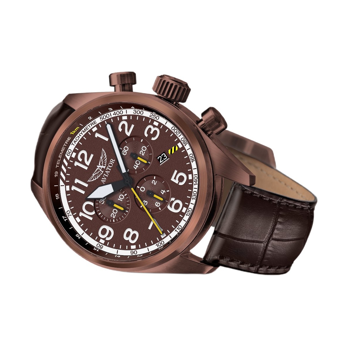 ZEGAREK AVIATOR AIRACOBRA P45 CHRONOGRAPH