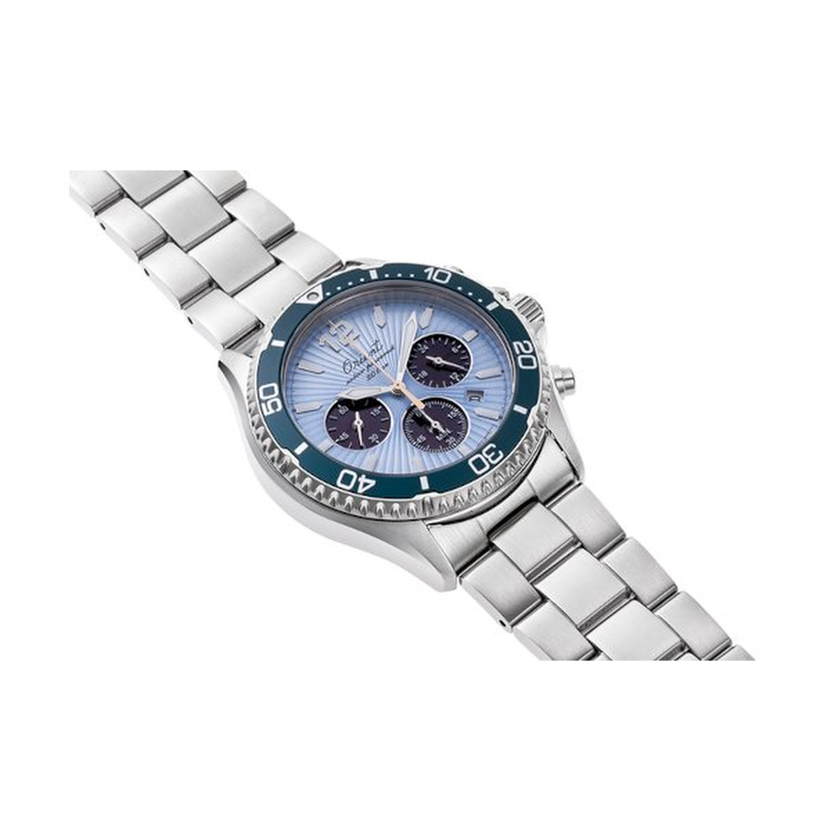 ZEGAREK ORIENT MAKO SOLAR CHRONOGRAPH ''75TH ANNIVERSARY''