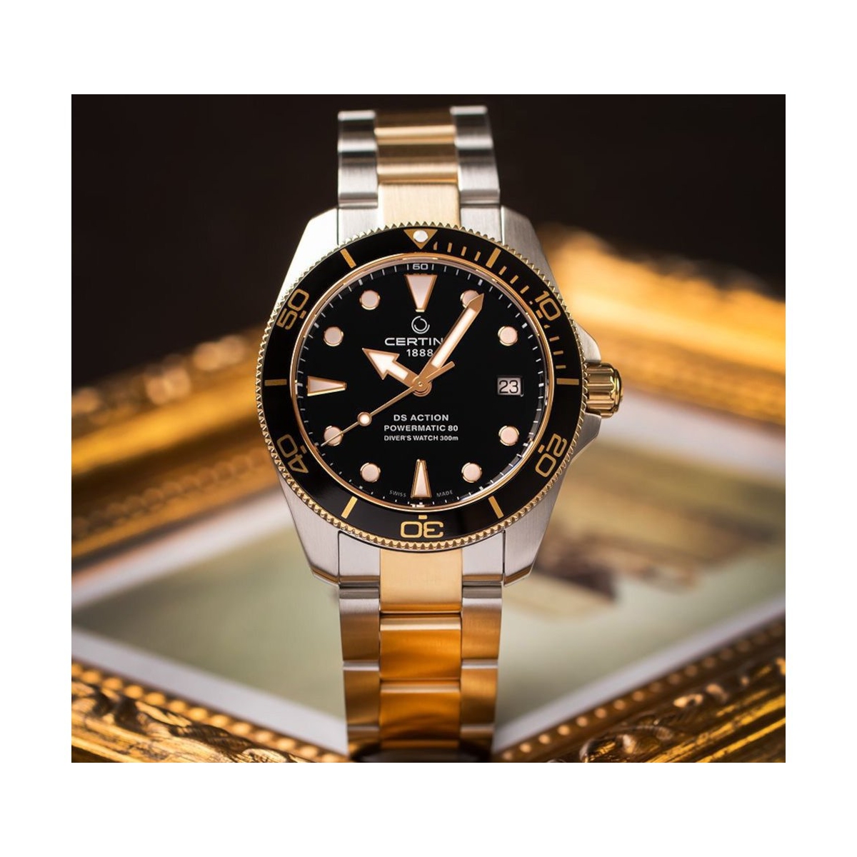 ZEGAREK CERTINA DS ACTION Diver 38mm Powermatic 80