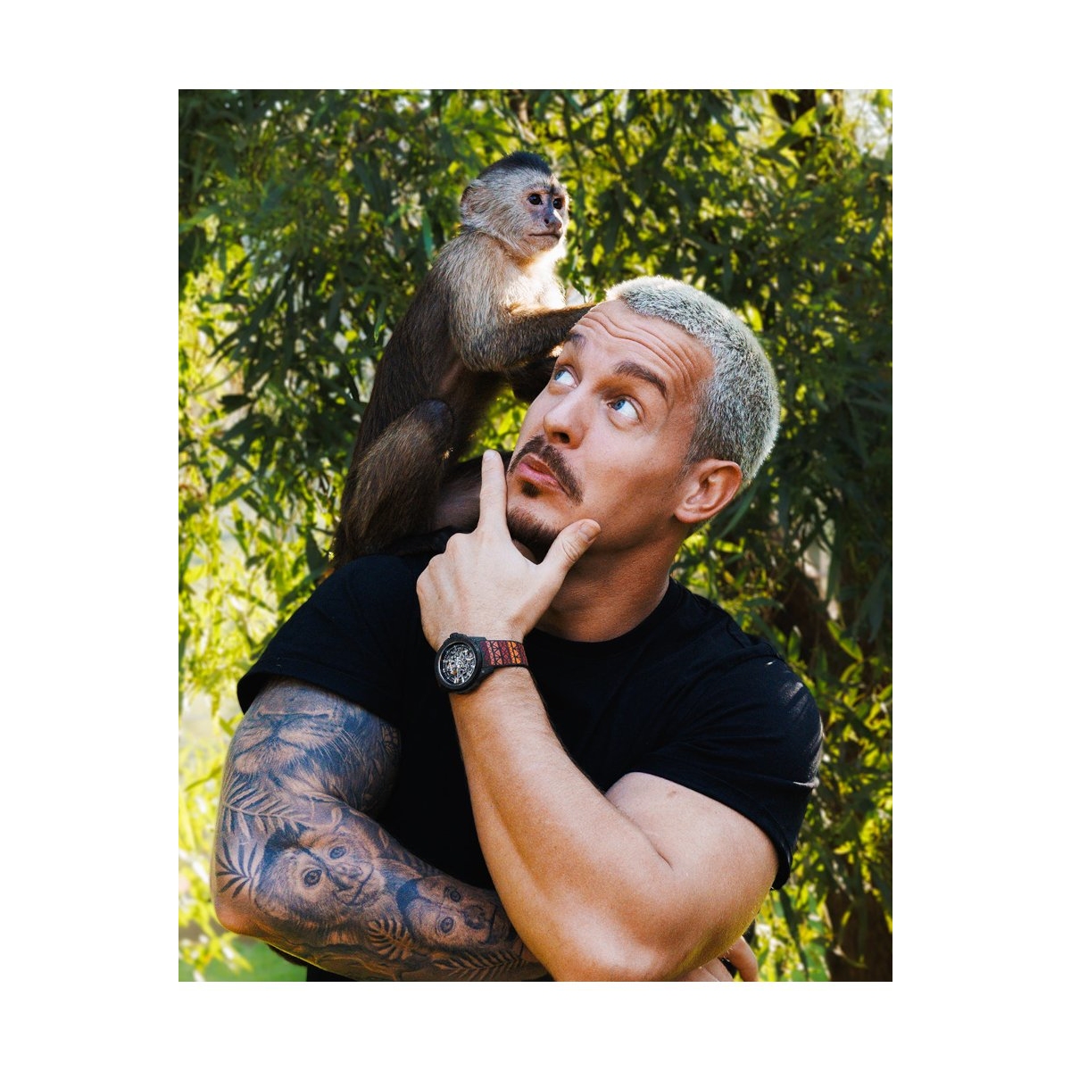 ZEGAREK NORQAIN WILD ONE SKELETON HAKUNA MIPAKA LIMITED EDITION