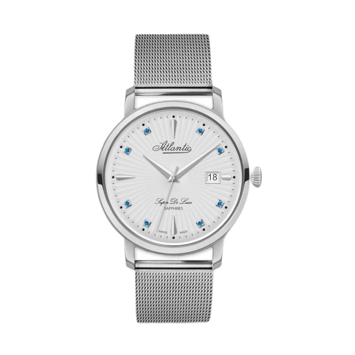 ZEGAREK ATLANTIC SUPER DE LUXE BLUE SAPPHIRE EDITION