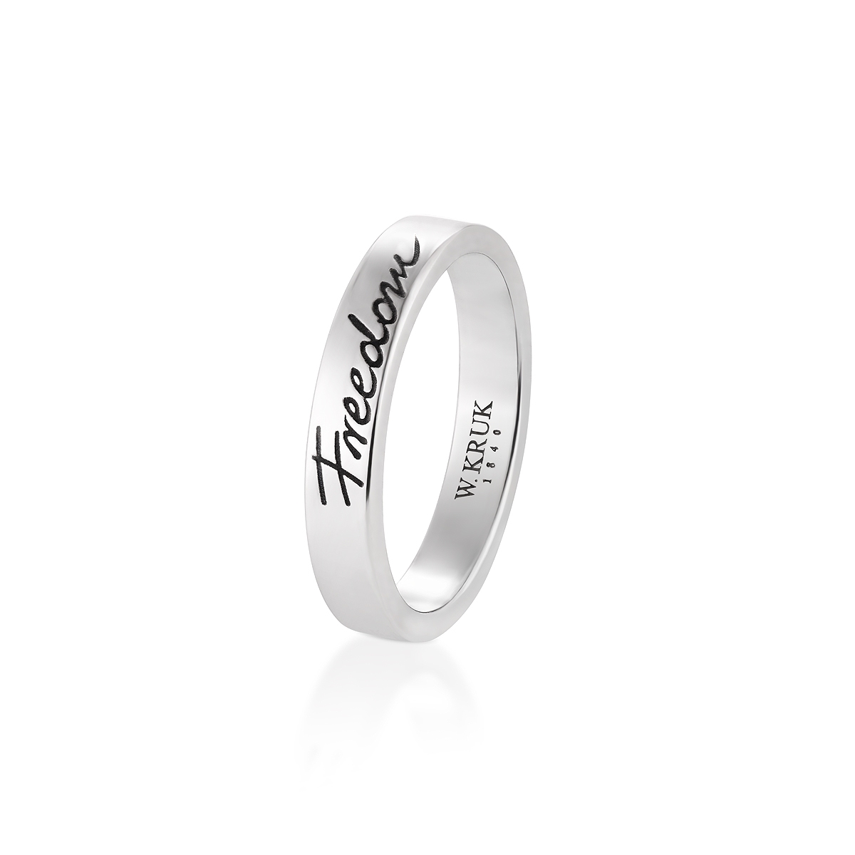 Pierścionek srebrny Freedom