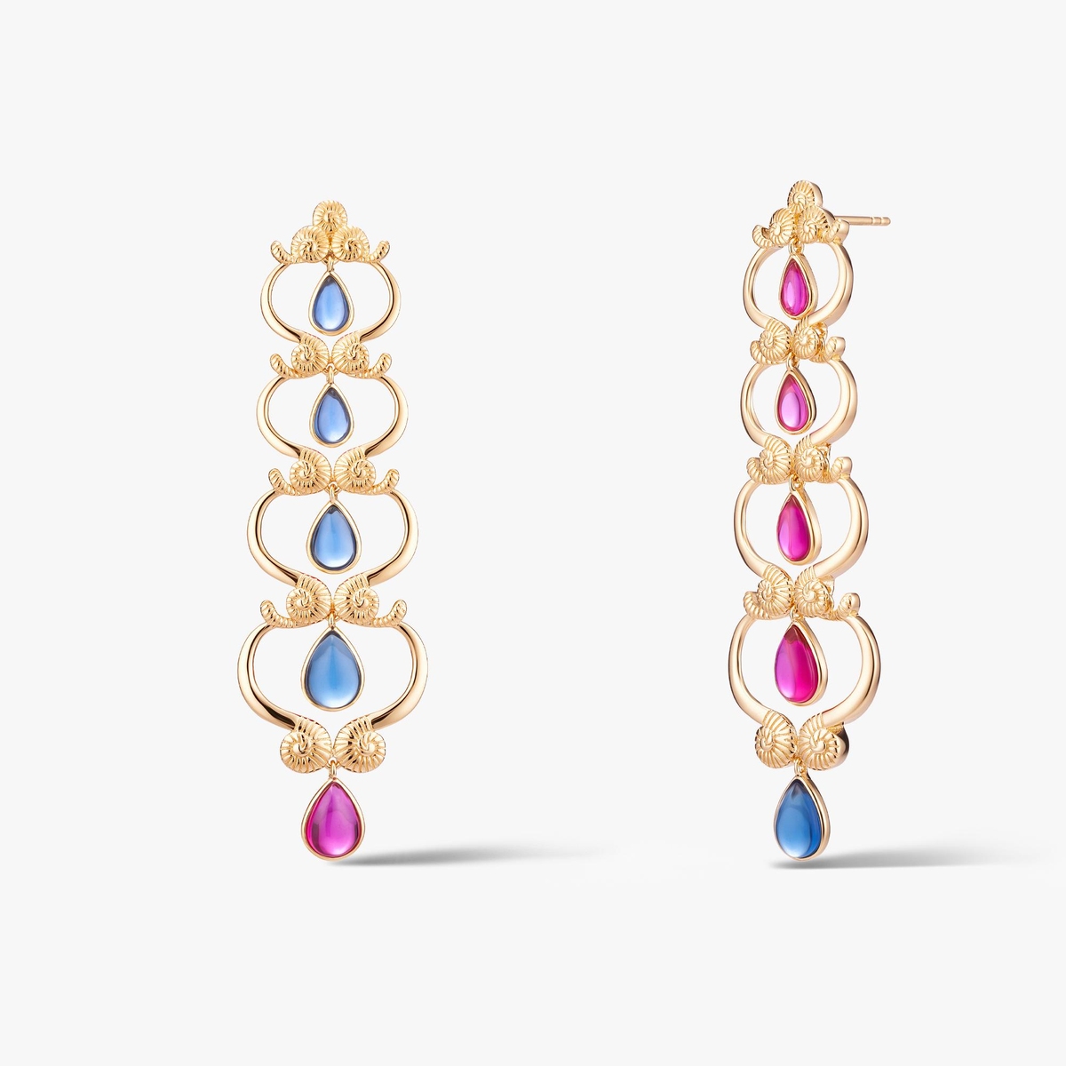 Kolczyki srebrne Imaginarium