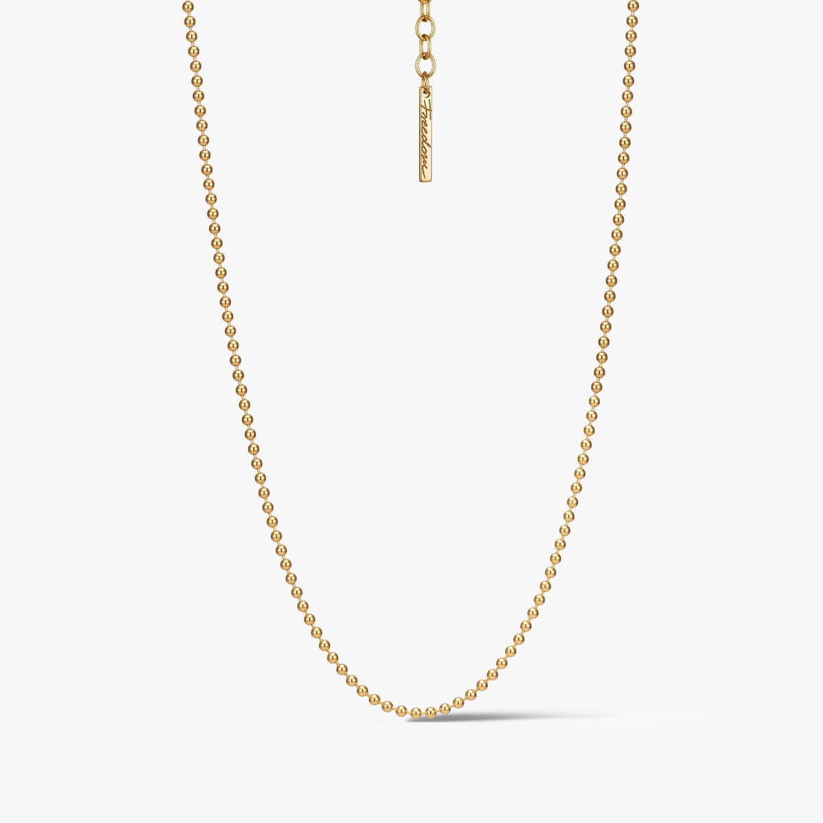 Łańcuszek srebrny kulka FREEDOM ELEMENTS