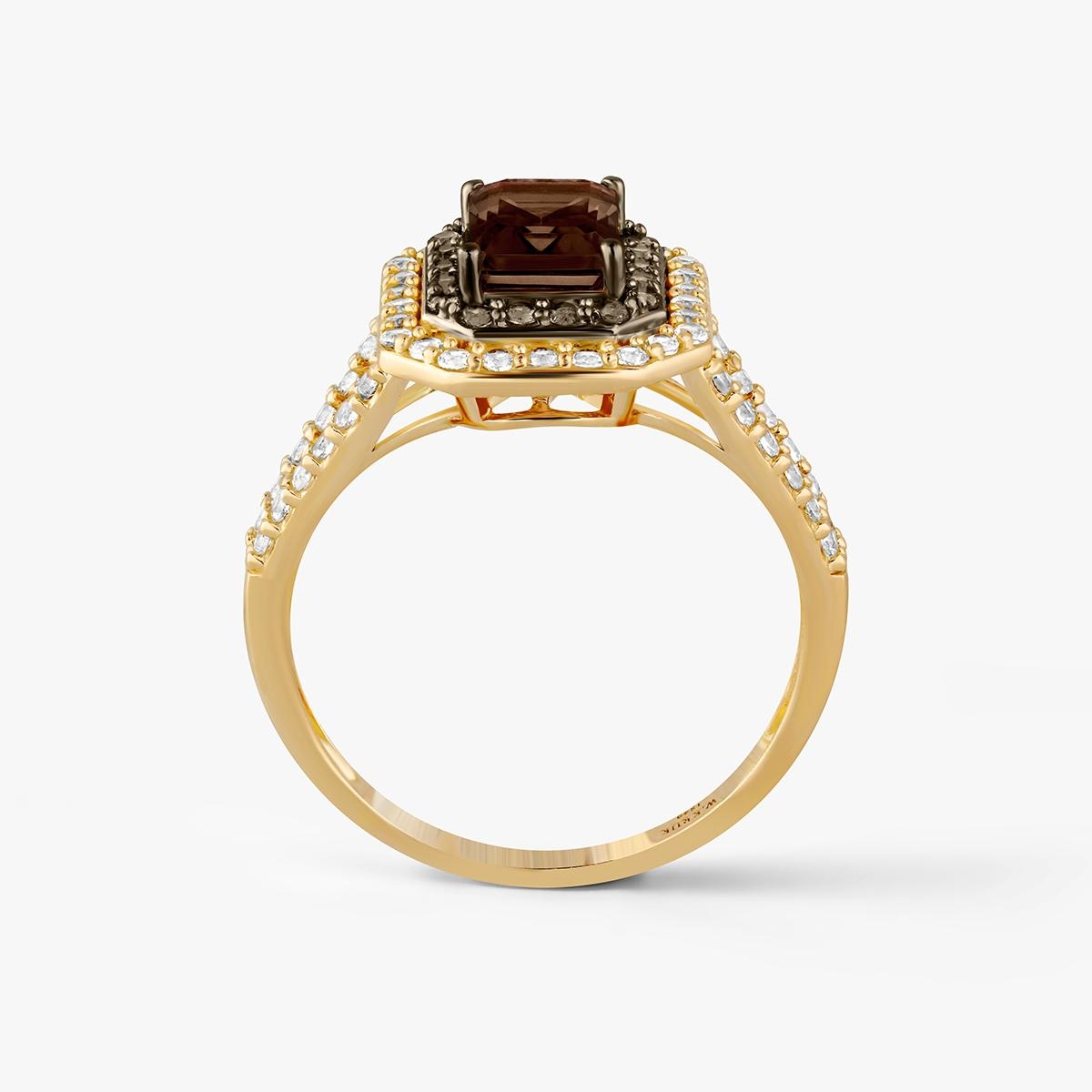 Pierścionek złoty Diva Celebration