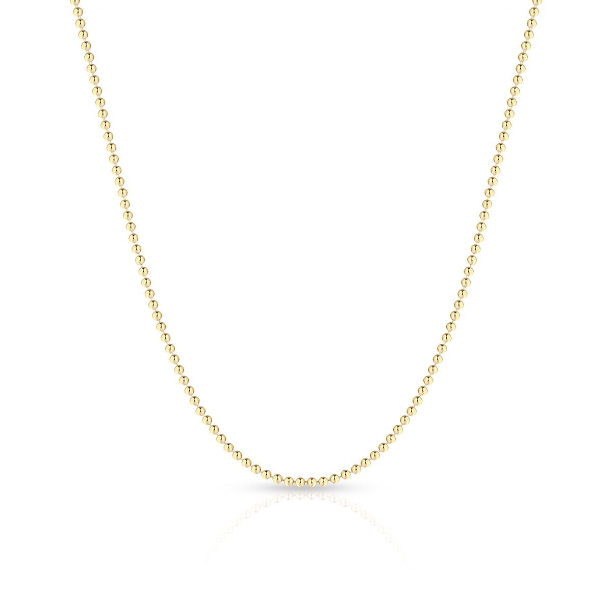 Łańcuszek złoty kulka